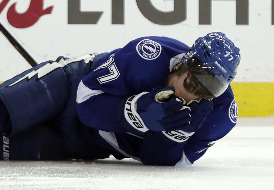 No one would convict him of diving, but Victor Hedman has a knack for drawing phantom penalties.