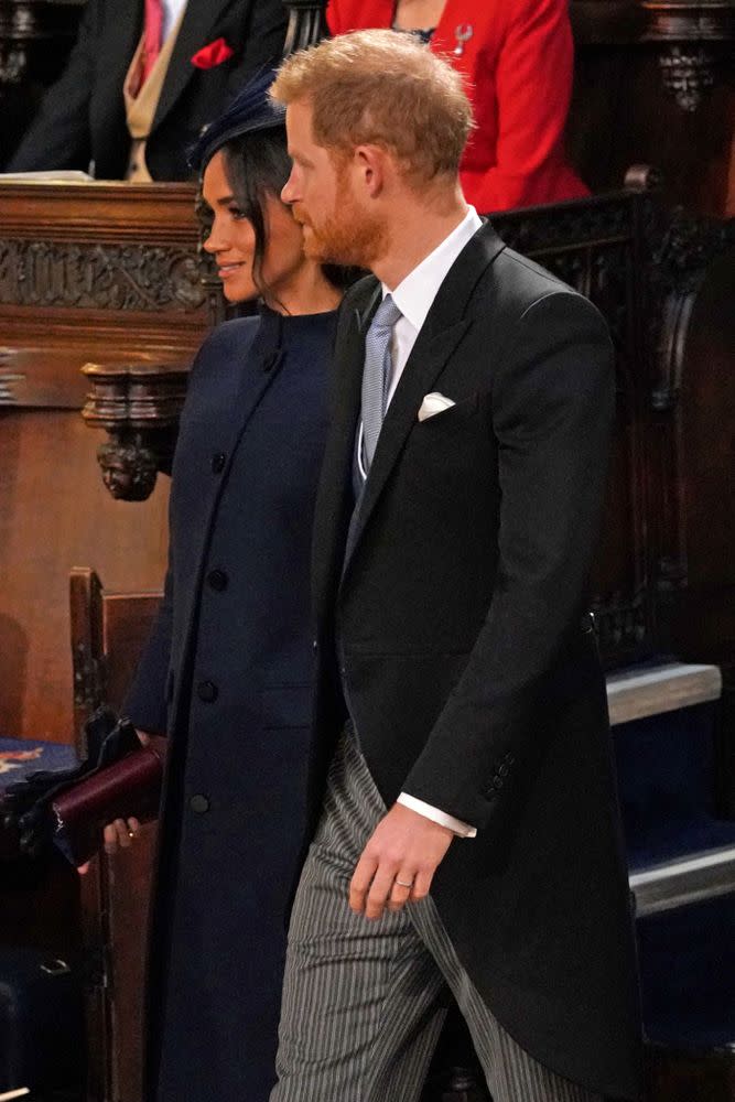 Meghan Markle and Prince Harry on Oct. 12.