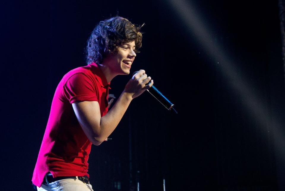 Harry Styles in his One Direction days (Marty Melville/AFP via Getty Images)