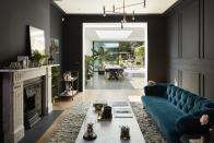 <p>Dark, bold interiors continue to make a dramatic impact in the home. This moody space from <a href="https://www.houzz.co.uk/photos/trinity-place-transitional-living-room-london-phvw-vp~77702529" rel="nofollow noopener" target="_blank" data-ylk="slk:BTL Property;elm:context_link;itc:0;sec:content-canvas" class="link ">BTL Property</a> was loved by the Houzz community last year and is set to inspire others looking to redecorate, too. With searches for 'dark' and 'black' interiors appearing in the most popular list for the first time in 2019, we're certain to see much more of the hue this year. <br></p>