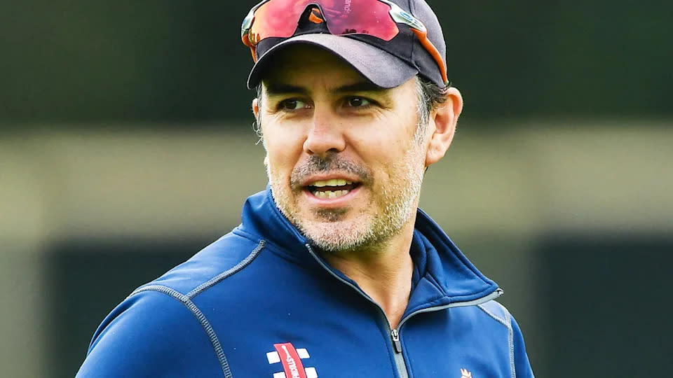 Seen here, Ryan Campbell at a T20 International match between Scotland and Netherlands.