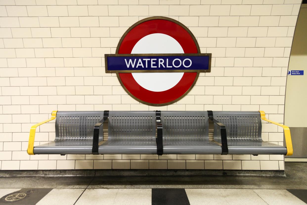 An engineer has died in Waterloo station: Shutterstock / Michael715