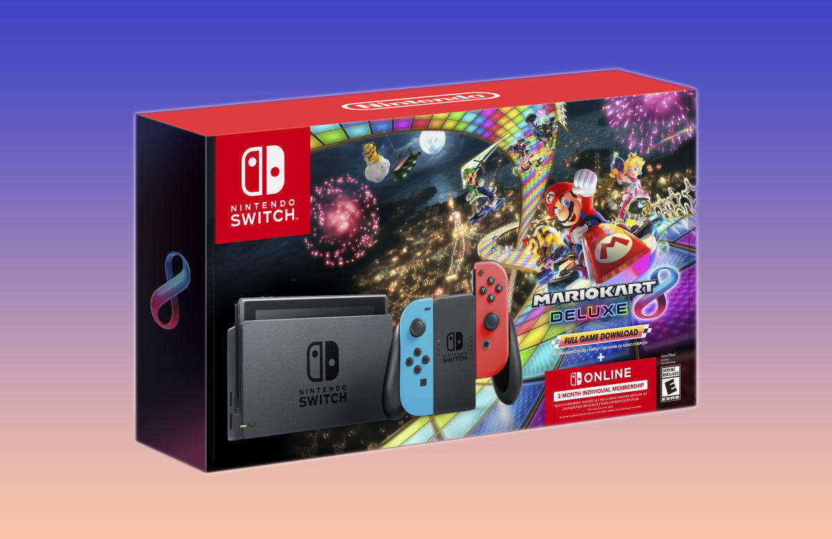 Finally Has the Black Friday Super Smash Bros. OLED Bundle