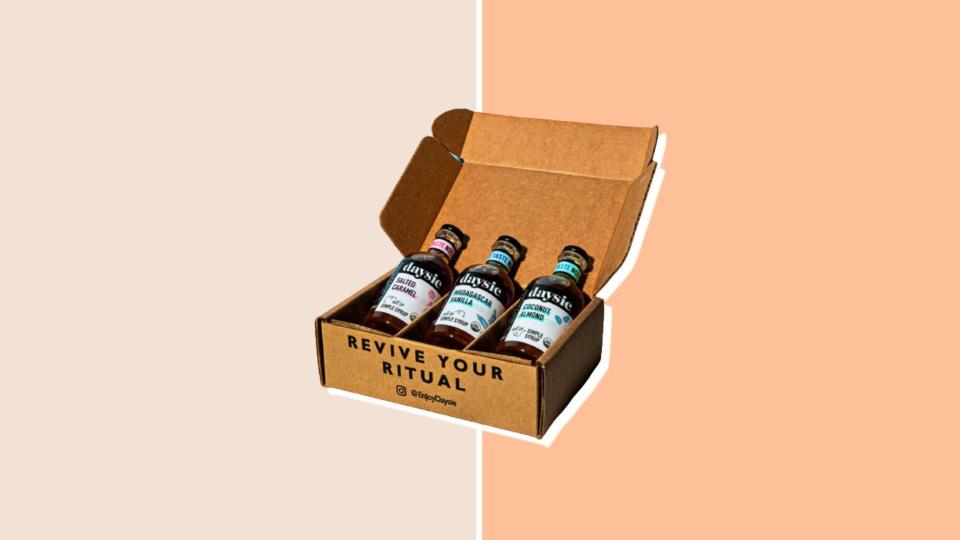 This women-owned brand offers three flavors of organic syrups for coffee, cocktails, and more.