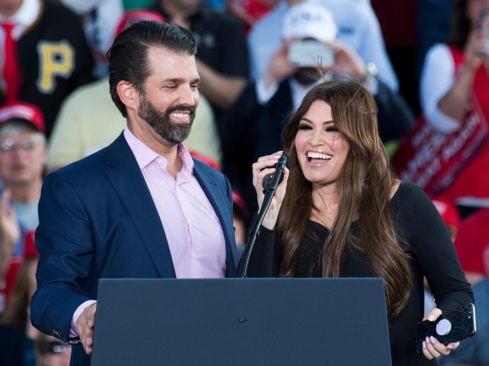Donald Trump Jr. and Kimberly Guilfoyle in May 2019.
