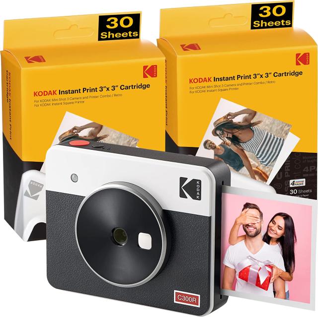 Kodak Mini 2 Retro 2.1x3.4” Portable Photo Printer (60 Sheets