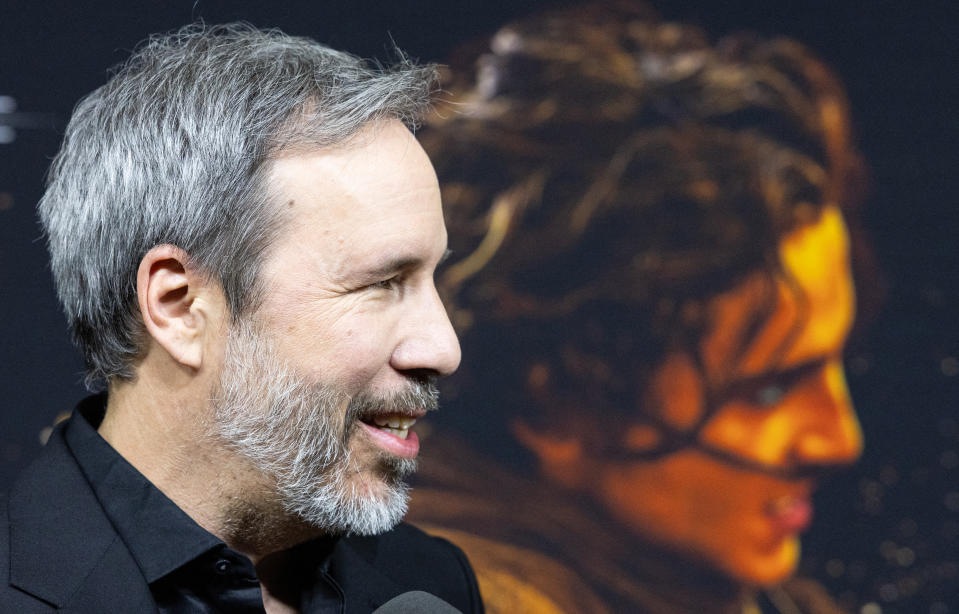 French-Canadian filmmaker Denis Villeneuve arrives for the premiere of 