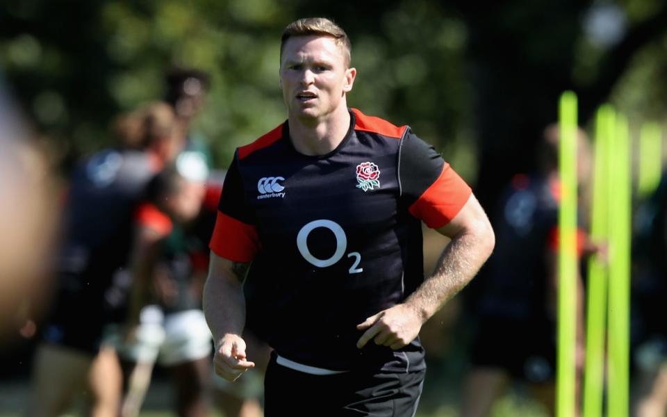 Chris Ashton at England's pre-season training camp earlier this month - Getty Images Sport
