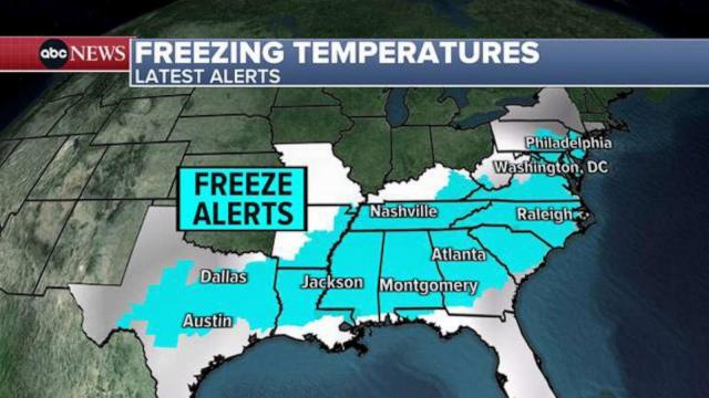 Winter weather, including snow and freezing temperatures, already