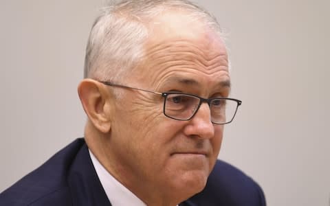 Australian Prime Minister Malcolm Turnbull has accused Beijing of meddling in its affairs - Credit:  Getty