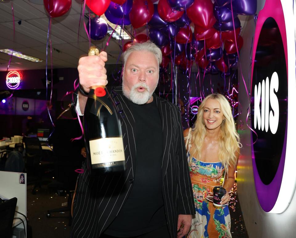 The Kyle & Jackie O Show hosts Kyle Sandilands and Jackie 'O' Henderson