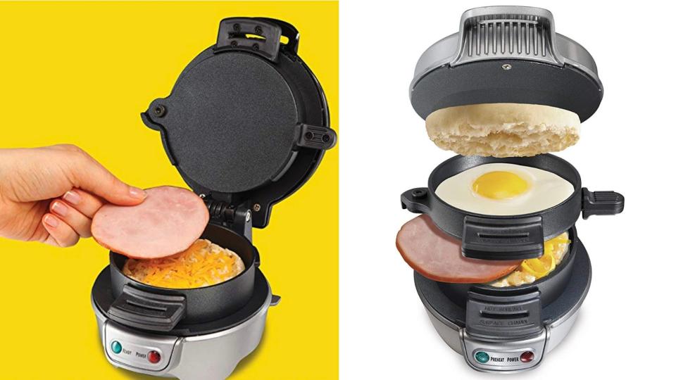 Making breakfast sandwiches just got a whole lot easier.