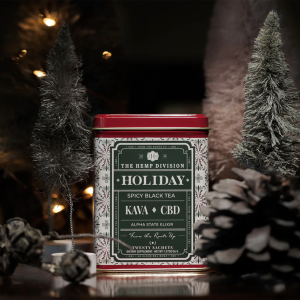 holiday CBD tea