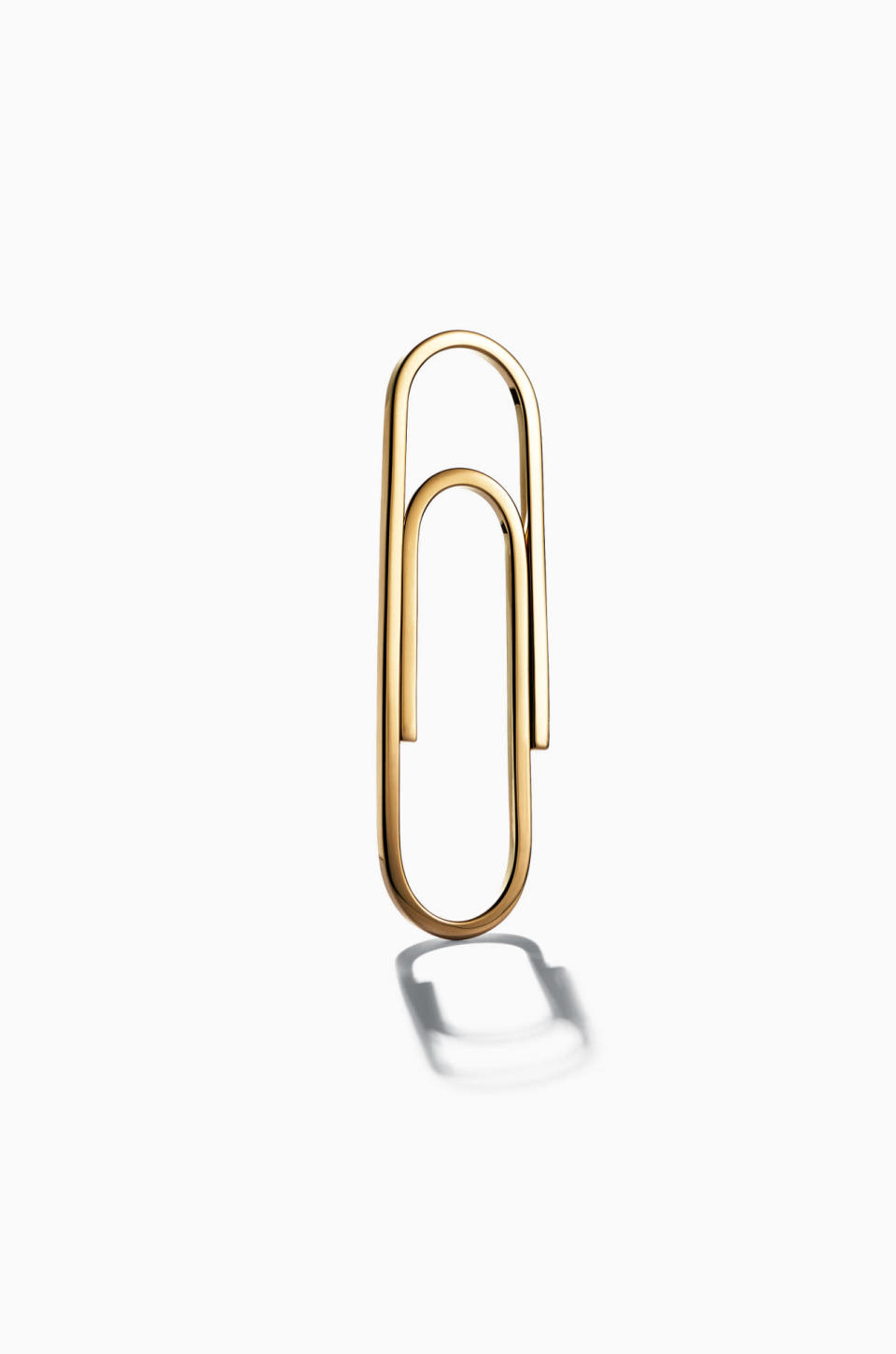 Tiffany & Co. 18K gold paper clip, $1,500, from 1972, available at Dover Street Market New York. 