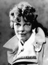 FILE - In this 1932, file photo is aviator Amelia Earhart. President Donald Trump has visions of establishing by the final months of his second term—should he win one—a “National Garden of American Heroes” that will pay tribute to some of the prominent figures in the nation’s history, including Earhart, that he sees as the “greatest Americans to ever live.” The president unveiled his plan Friday, July 3, 2020, during his speech at Mount Rushmore National Memorial, S.D. (AP Photo, File)