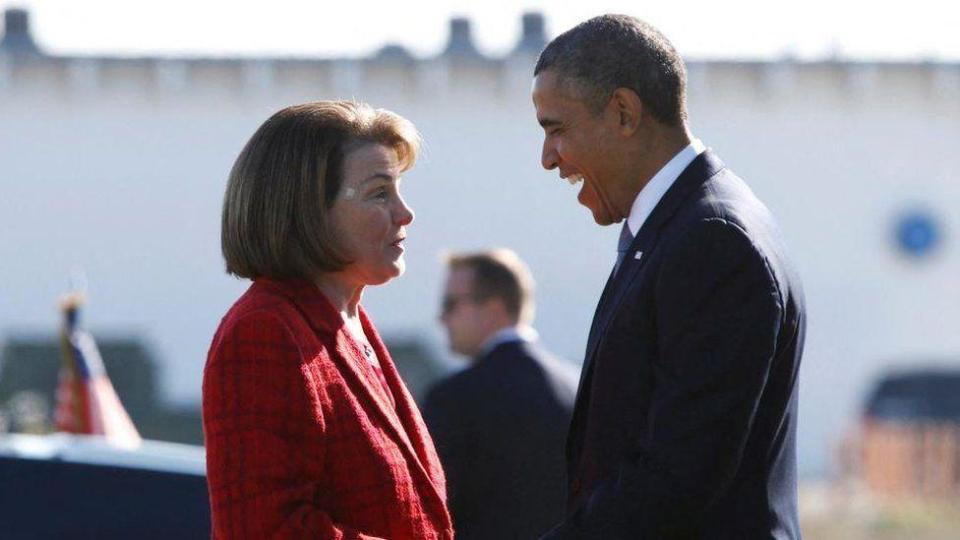 Dianne Feinstein y Barack Obama