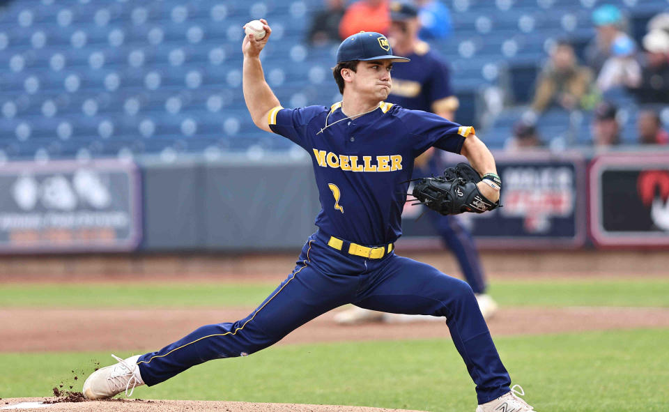 Moeller's Toby Hueber was named the SWOBCA Division I player of the year.