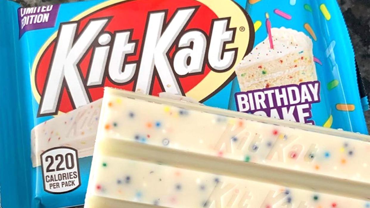 kit kat birthday cake flavor