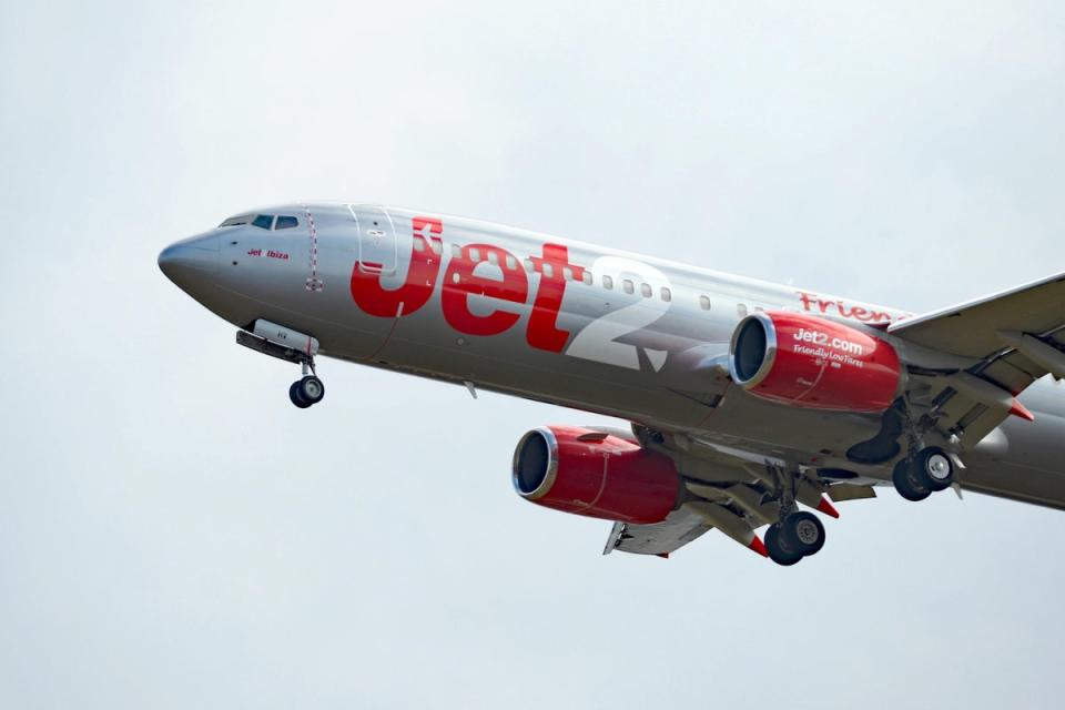 Budget travel giant Jet2 upped its profit guidance for the third time in a year, as its boss said customers are cherishing their time away from “our rainy island” (PA Archive)