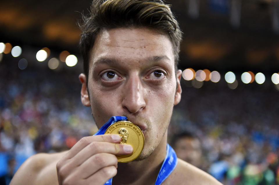 Ozil fue pieza crucial de Alemania en el Mundial del 2014. Foto: AFP