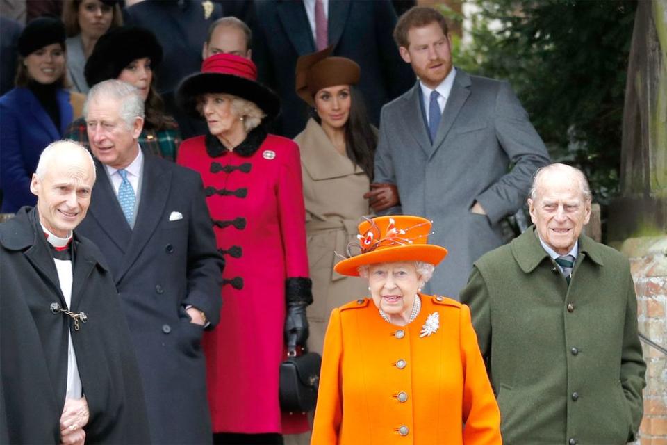 Queen Elizabeth Heads to Church Ahead of Christmas