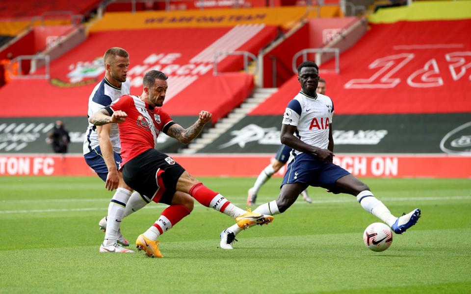 Ings had given Southampton the lead before Spurs took over - GETTY IMAGES