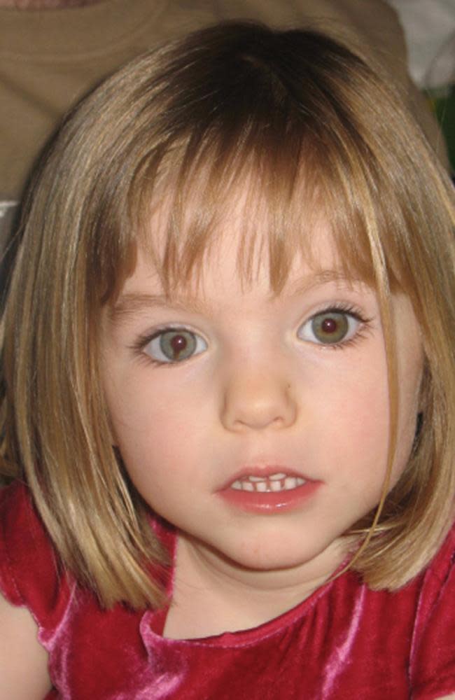 A combination of two pictures released by Madeleine McCann's spokesperson on 01/05/2009 shows Maddie McCann at the age of 3 (L), and an 'age progression' image of her at the age of 6. Madeleine McCann disappeared on 03/05/2007, just days before her fourth birthday, from the family's holiday apartment at the Portuguese resort of Praia da Luz.