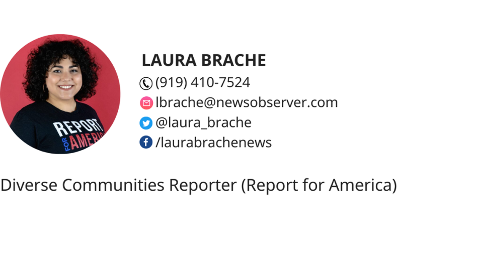 Laura Brache is the Diverse Communities Reporter at The News & Observer through Report for America.