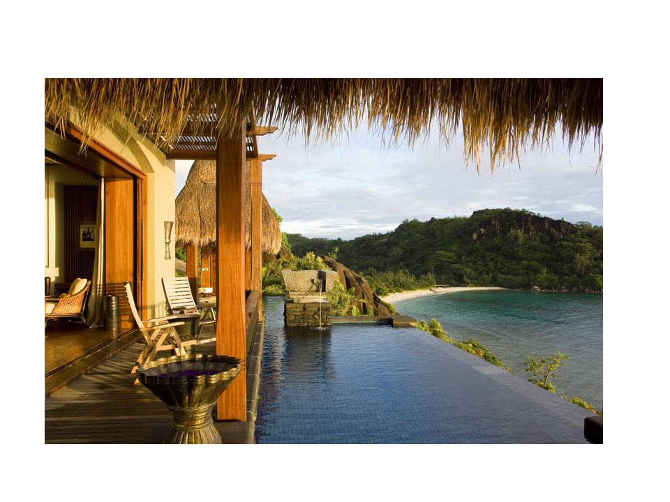 <p><b>8. Maia Luxury Resort and Spa</b></p>Located in Anse Louis, Seychelles, Maia Luxury Resort and Spa is flows on the eight spot with an average of $1692 per night. The hotel promises to take you out of your frenetic pace and helps you rediscover senses dulled by the incessant demands of life.<p>(Image source: Hotel website)</p>