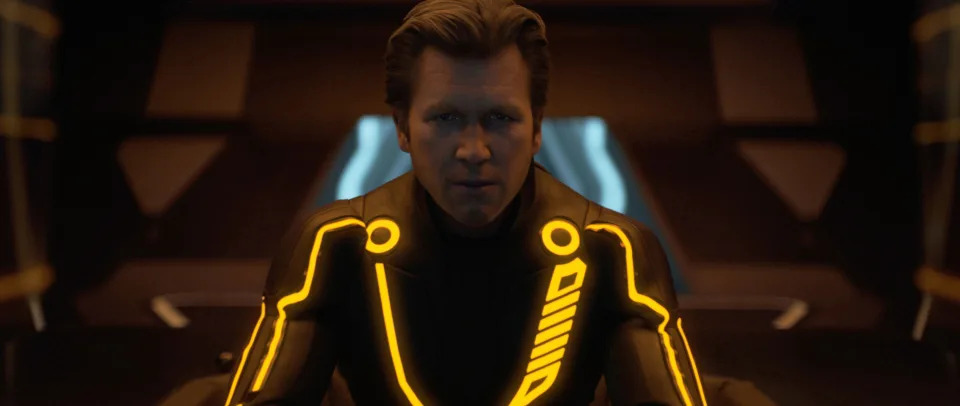 A de-aged Jeff Bridges played Clu in Tron: Legacy. (Disney Enterprises, Inc)