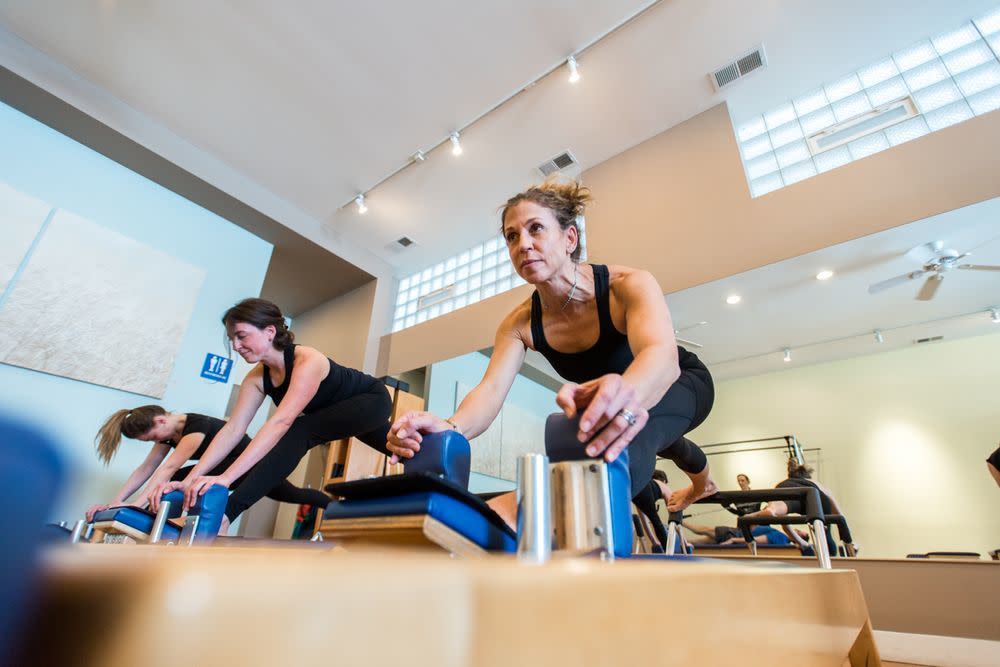 <p>Photo: Frog Temple Pilates/<a href="https://yelp.com/biz_photos/frog-temple-pilates-chicago-2?select=MQRcvMMjqei61BNiZphT9w&utm_campaign=ece13527-c944-4b57-bcb7-8daed6d2a2e3%2C3d0997b0-233a-4d6d-a175-8b2d7c1c79db&utm_medium=81024472-a80c-4266-a0e5-a3bf8775daa7" rel="nofollow noopener" target="_blank" data-ylk="slk:Yelp;elm:context_link;itc:0;sec:content-canvas" class="link ">Yelp</a></p>