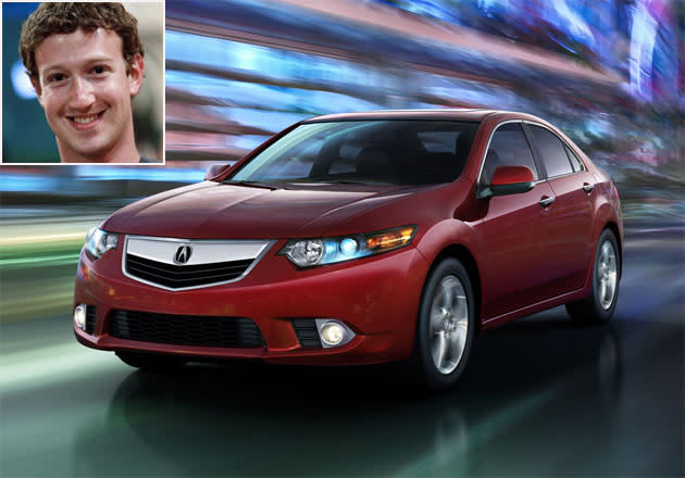 The miserly side of Facebook founder Mark Zuckerberg is no secret. He owns one of the cheapest cars, an Acura TSX.