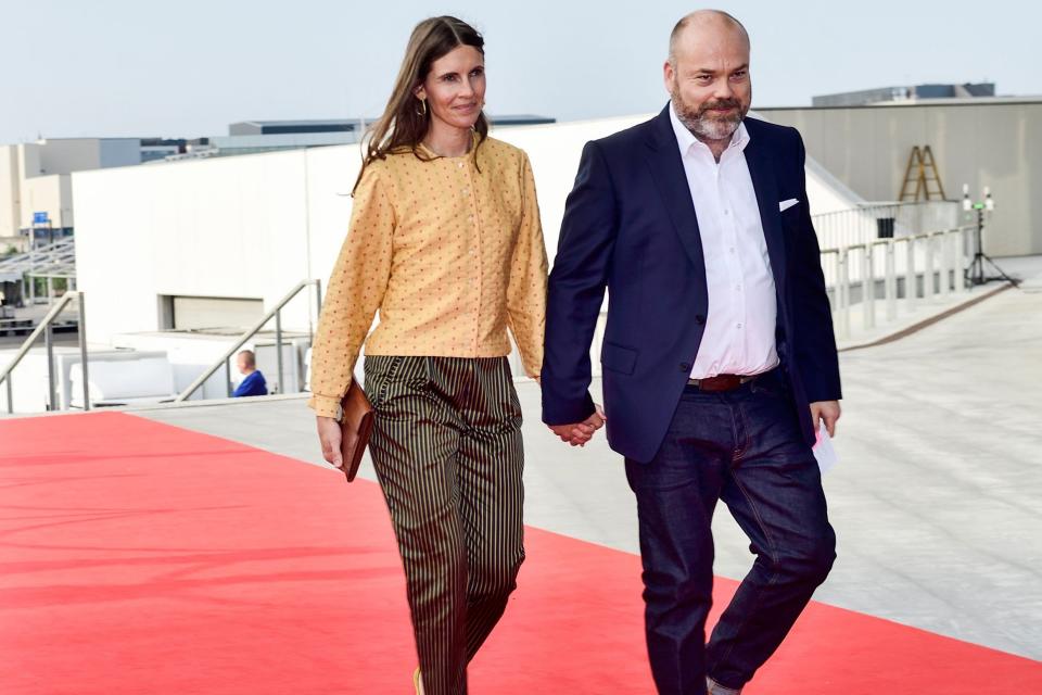 Anders Holch Povlsen and his wife Anne Holch Povlsen (AFP/Getty Images)
