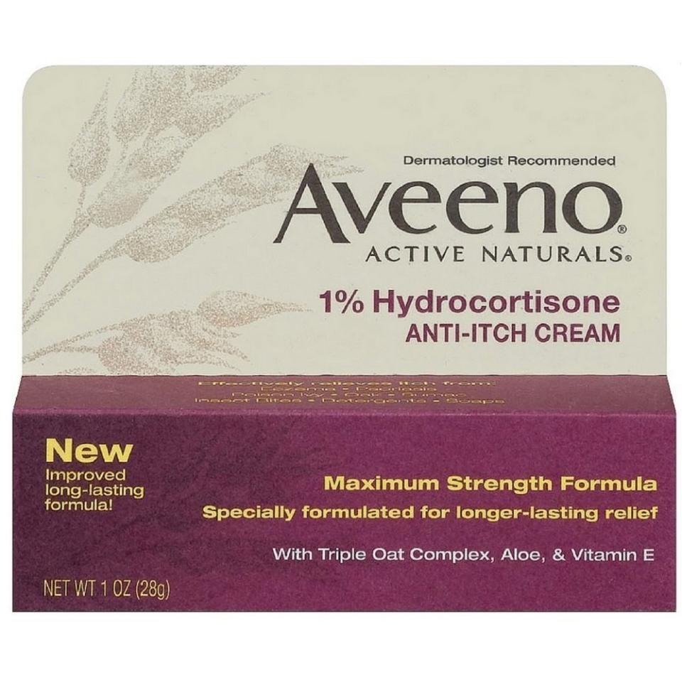 Aveeno 1% Hydrocortisone Anti-Itch Cream, $10 for two