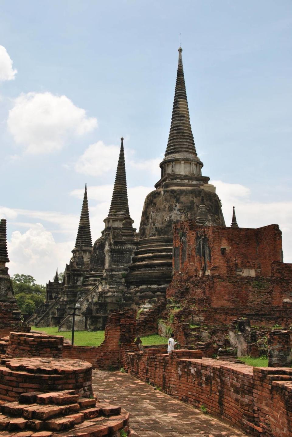 El estado de Siam fue establecido en Ayutthaya, en el valle del río Chao Phraya.