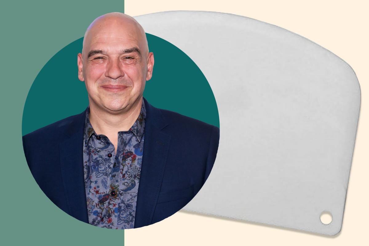 michael symon on X: For those asking this is the bench scraper I