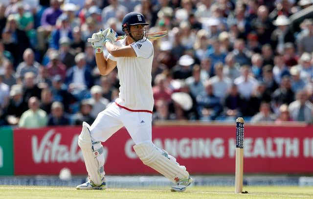 Alastair Cook scores 50 runs