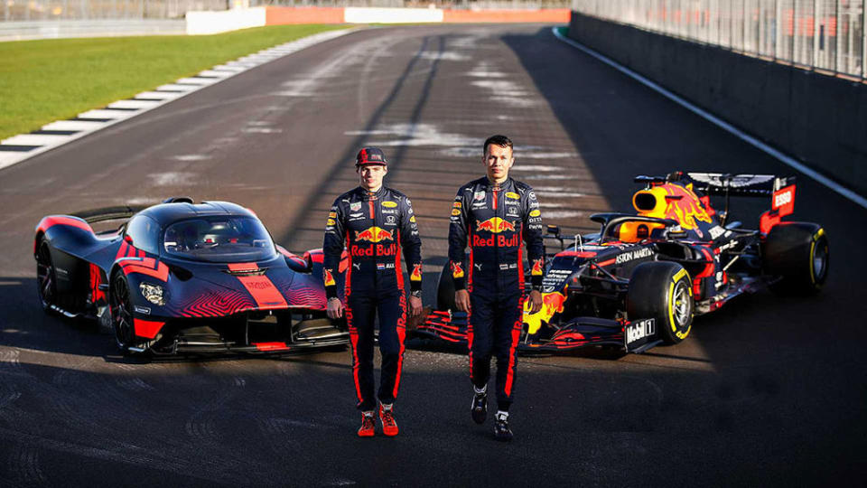 Aston Martin Valkyrie會是Red Bull RB17未來的對手之一。（圖片來源/ Red Bull）