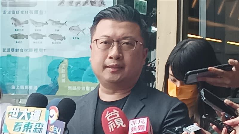 民進黨發言人張志豪今（4）日控國民黨前立委邱毅蓄意散播不實謠言攻擊賴清德。（資料照／記者盧素梅攝影)