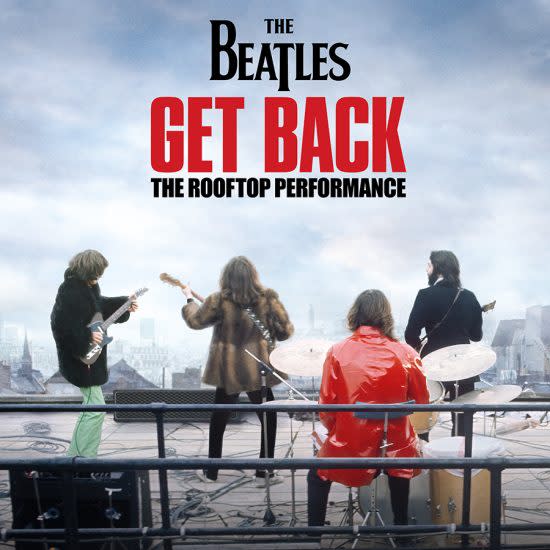 The Beatles’ ‘Rooftop Performance’ streaming audio album cover artwork - Credit: Courtesy Apple