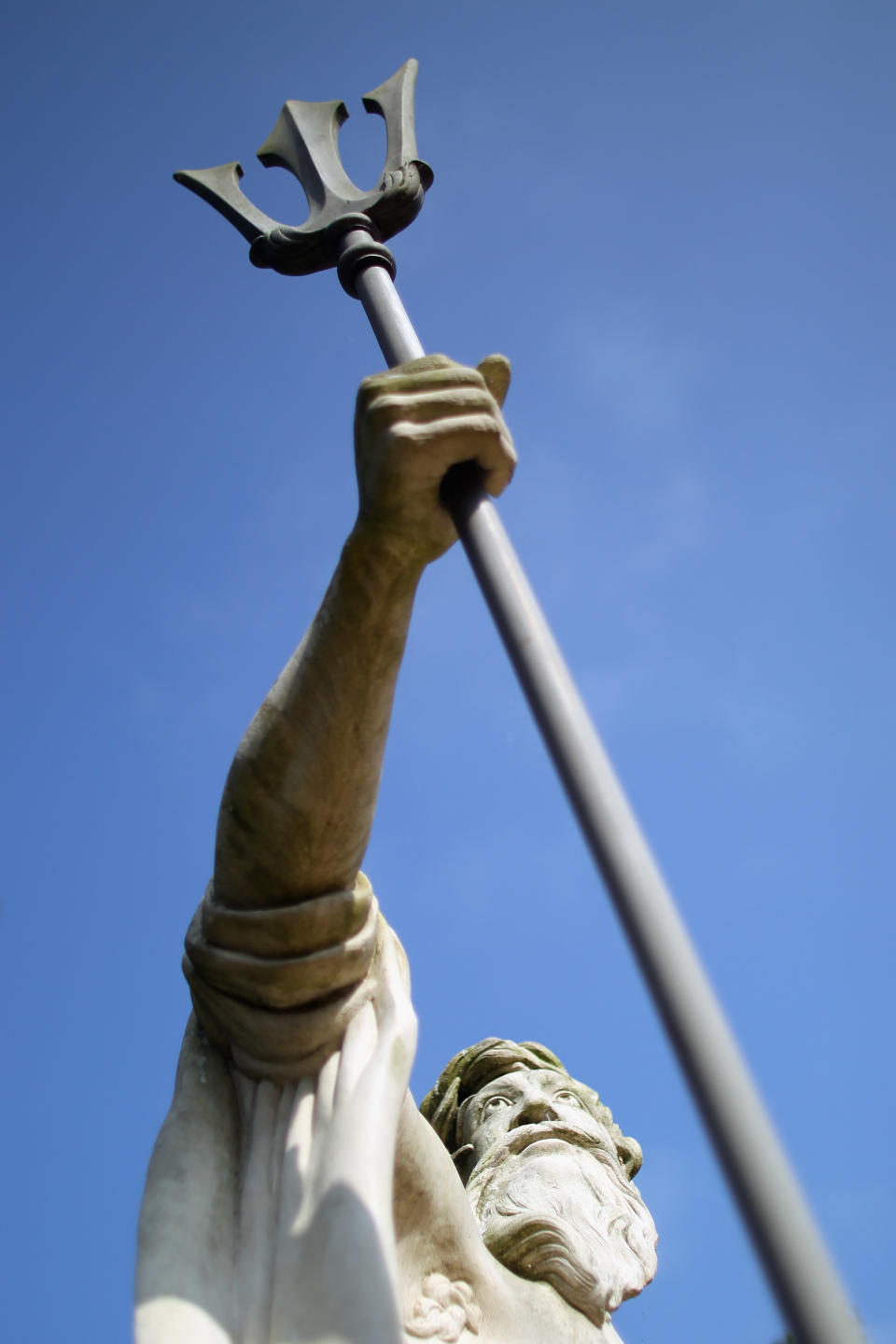  A statue stands in the grounds at Wrest Park which is to reopen to the public on Thursday after a 20-year restoration project.