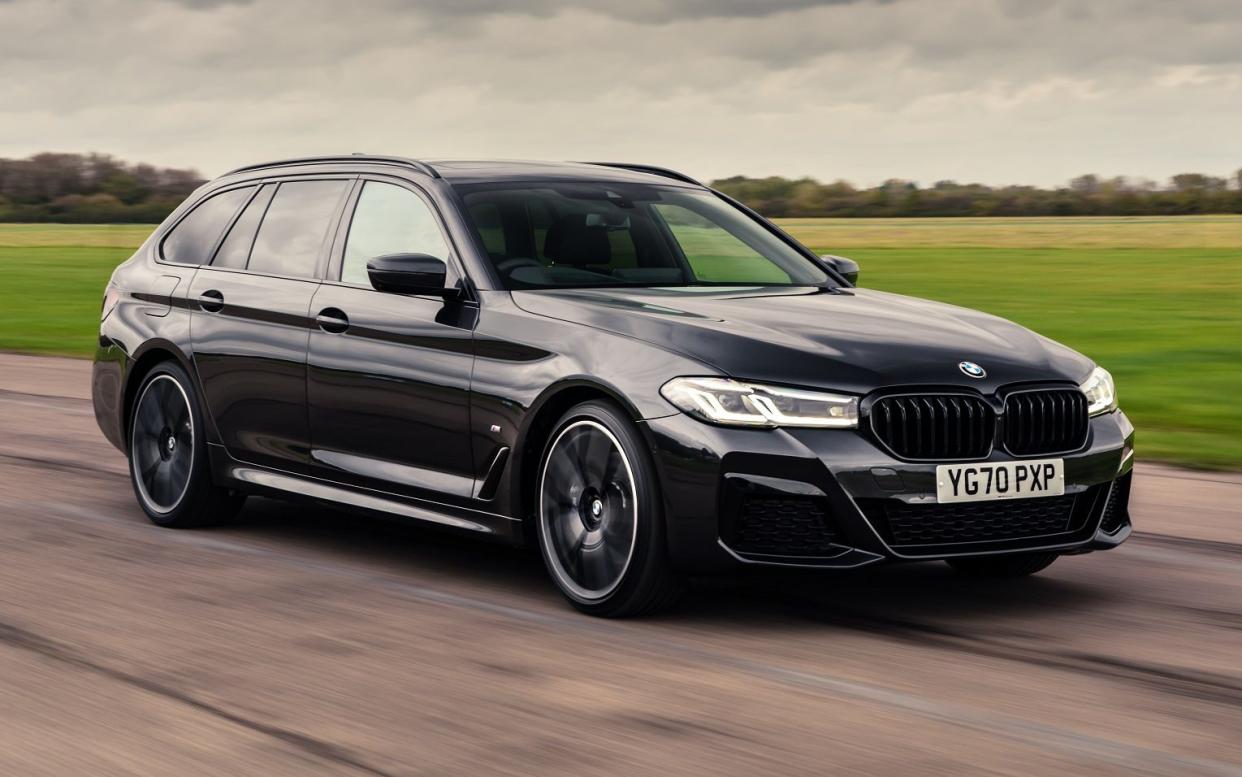 BMW 520d Touring (estate) - tested November 2020