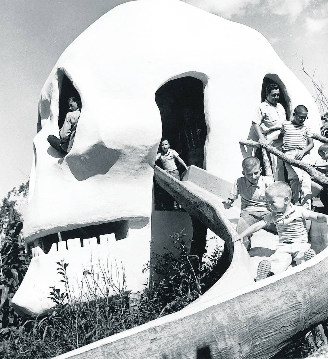 1961: Skull Island at Six Flags Over Texas.