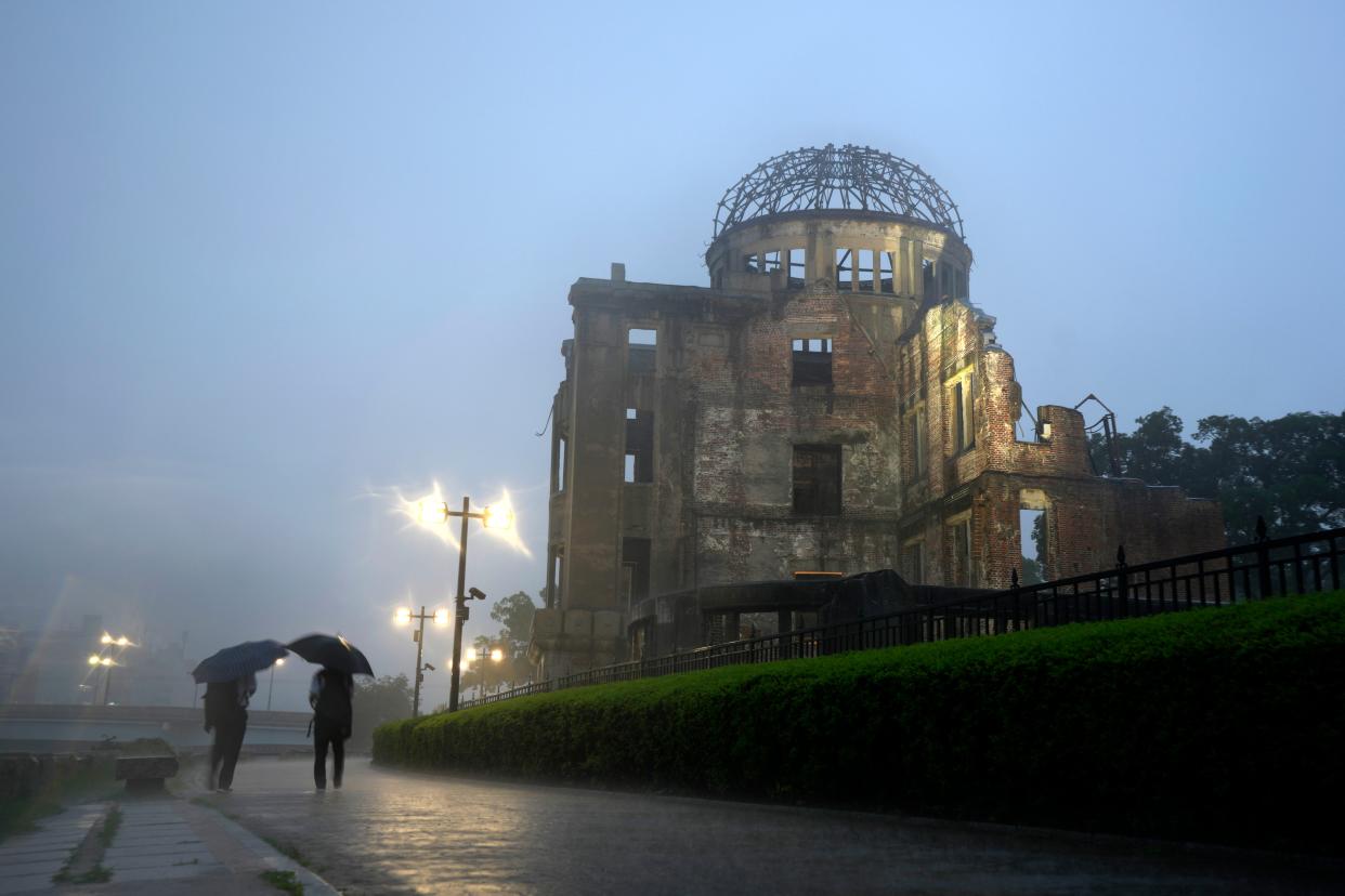 Japan Hiroshima Black Rain (Copyright 2021 The Associated Press. All rights reserved)