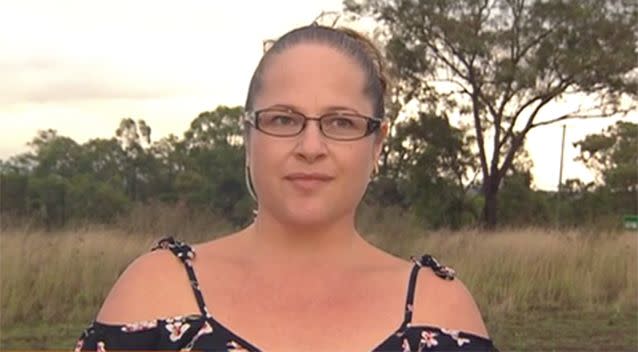 Singleton mother Alison Bodium recalled how she was not sure if she and her family would survive the storm the battered the Hunter Region. Source: Sunrise