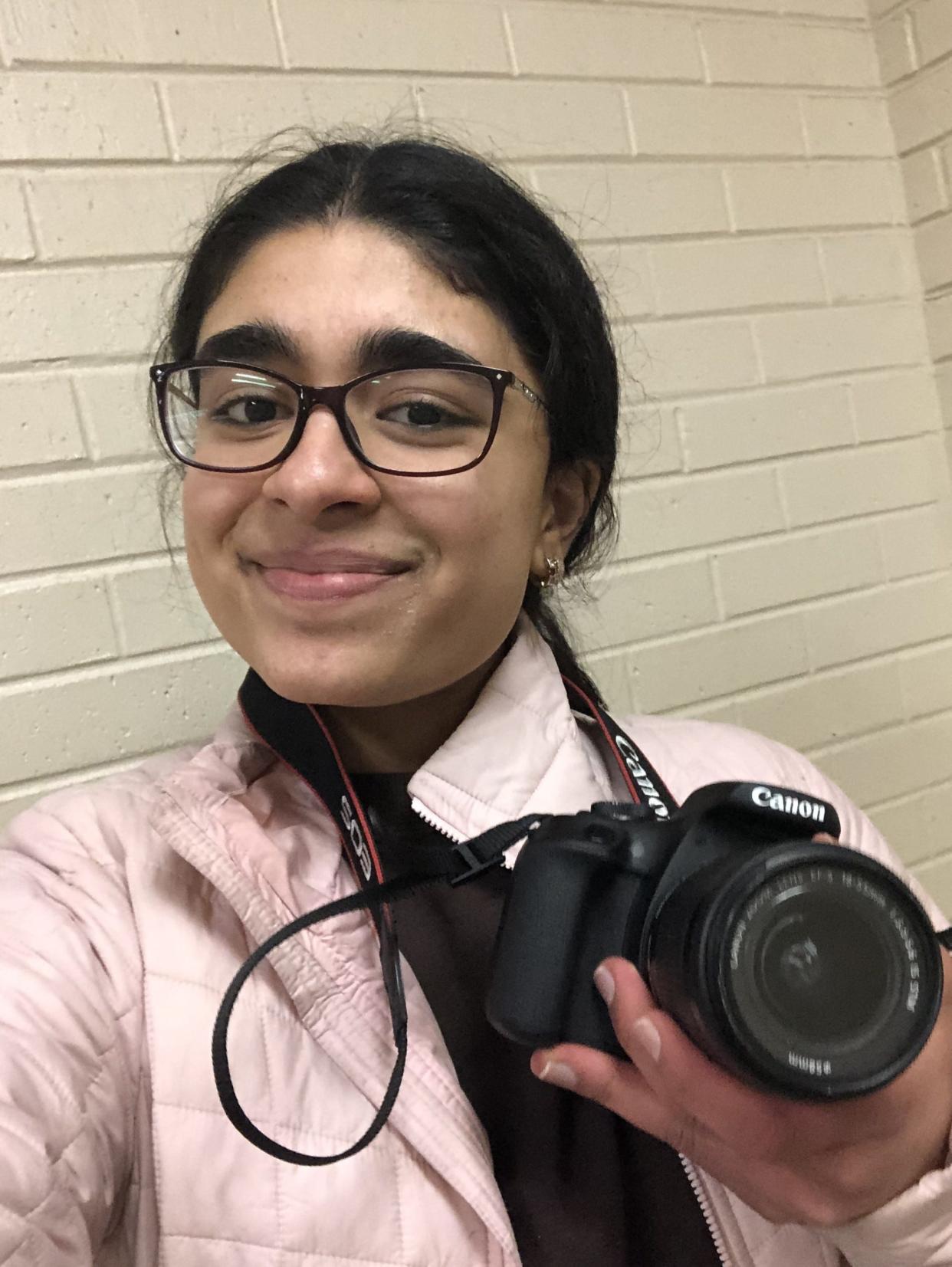 Eiman Mir, a senior at Brookfield East High School, was recognized by the Wisconsin Journalism Education Association as Wisconsin Journalist of the Year.