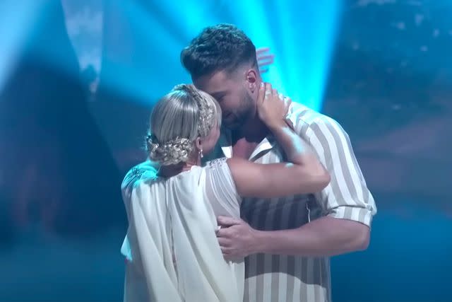 <p>ABC</p> Harry Jowsey and Rylee Arnold on 'Dancing With the Stars'