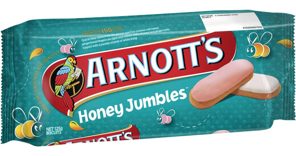 Arnott's Honey Jumbles