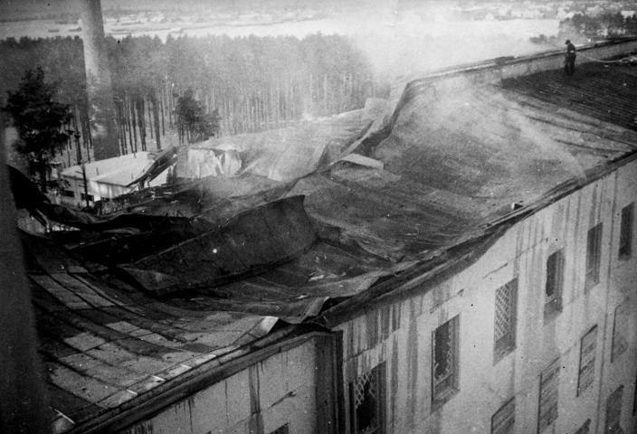 Pori General Hospital in Finland after a bombing by the Soviet Union Feb. 2, 1940.