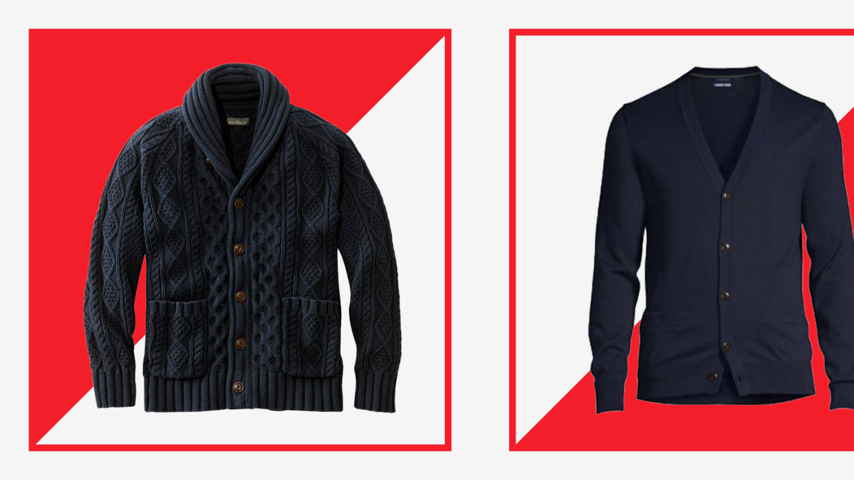 best cardigans for men